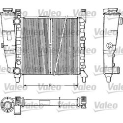 Chladič motora VALEO 811385