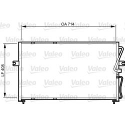 Kondenzátor klimatizácie VALEO 814270
