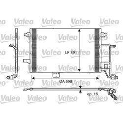 Kondenzátor klimatizácie VALEO 817665