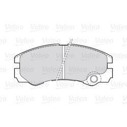 Sada brzdových platničiek kotúčovej brzdy VALEO 301661 - obr. 1