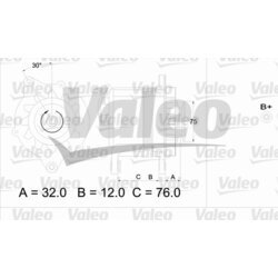 Alternátor VALEO 436608