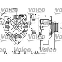 Alternátor VALEO 437345 - obr. 5