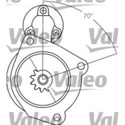 Štartér VALEO 458201 - obr. 1