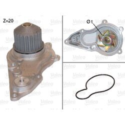 Vodné čerpadlo, chladenie motora VALEO 506478