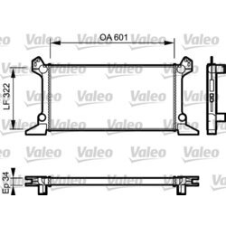 Chladič motora VALEO 730124