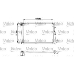 Chladič motora VALEO 730958