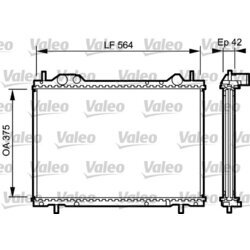 Chladič motora VALEO 734220