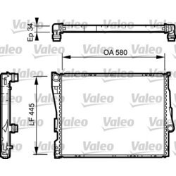 Chladič motora VALEO 734276