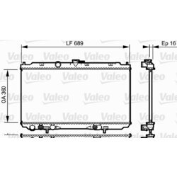 Chladič motora VALEO 734706