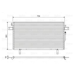 Kondenzátor klimatizácie VALEO 814489