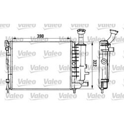 Chladič motora VALEO 961149