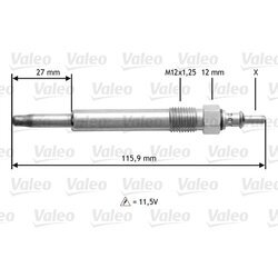Žeraviaca sviečka VALEO 345129