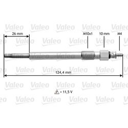 Žeraviaca sviečka VALEO 345162
