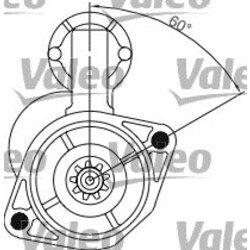 Štartér VALEO 455905 - obr. 1