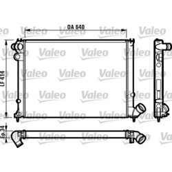 Chladič motora VALEO 731382