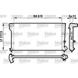 Chladič motora VALEO 731744