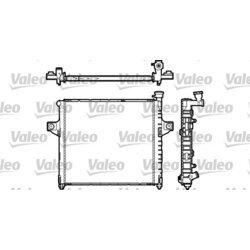 Chladič motora VALEO 732309