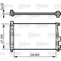 Chladič motora VALEO 732897