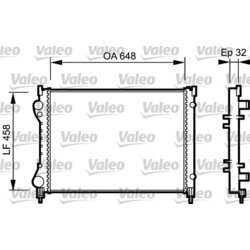 Chladič motora VALEO 734284