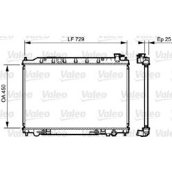 Chladič motora VALEO 735204