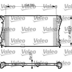 Chladič motora VALEO 735599