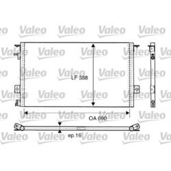 Kondenzátor klimatizácie VALEO 816945