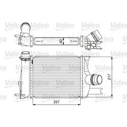 Chladič plniaceho vzduchu VALEO 818622