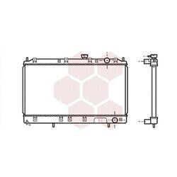 Chladič motora VAN WEZEL 32002141