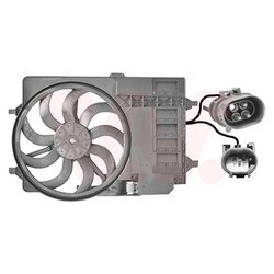 Ventilátor chladenia motora VAN WEZEL 0502746