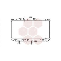 Chladič motora VAN WEZEL 53002112