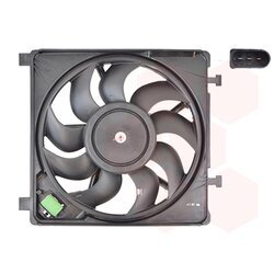 Ventilátor chladenia motora VAN WEZEL 5701747