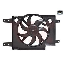 Ventilátor chladenia motora VAN WEZEL 0166746