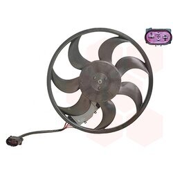 Ventilátor chladenia motora VAN WEZEL 0381747