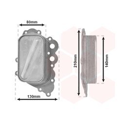 Chladič motorového oleja VAN WEZEL 30003713