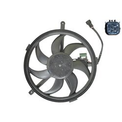 Ventilátor chladenia motora VAN WEZEL 0506746