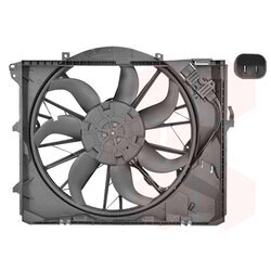 Ventilátor chladenia motora VAN WEZEL 0657747