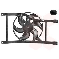 Ventilátor chladenia motora VAN WEZEL 1604746