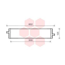 Chladič motora VAN WEZEL 58002312