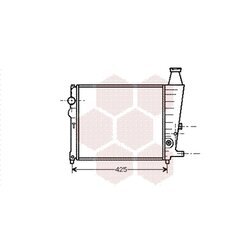 Chladič motora VAN WEZEL 09002012