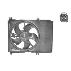 Ventilátor chladenia motora VAN WEZEL 5223747