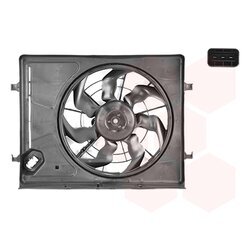 Ventilátor chladenia motora VAN WEZEL 8207746