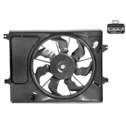 Ventilátor chladenia motora VAN WEZEL 8332746