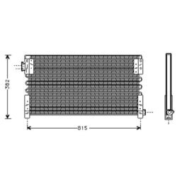 Kondenzátor klimatizácie WAECO 8880400229 - obr. 1