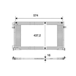 Kondenzátor klimatizácie WAECO 8880400264 - obr. 1