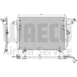 Kondenzátor klimatizácie WAECO 8880400016 - obr. 1