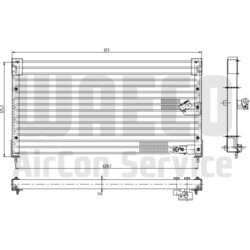 Kondenzátor klimatizácie WAECO 8880400216 - obr. 1