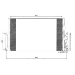 Kondenzátor klimatizácie WAECO 8880400366 - obr. 1