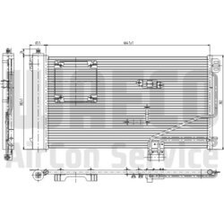 Kondenzátor klimatizácie WAECO 8880400201 - obr. 1