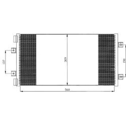 Kondenzátor klimatizácie WAECO 8880400339 - obr. 1