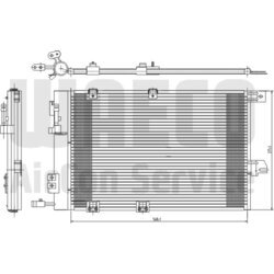 Kondenzátor klimatizácie WAECO 8880400157 - obr. 1